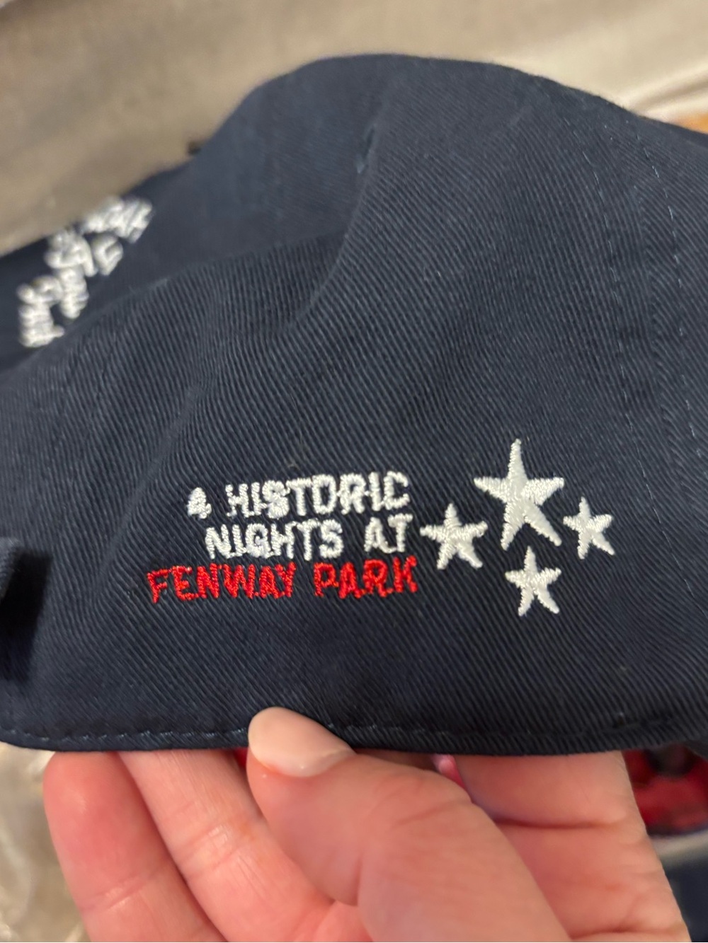 Boston Red Sox Noah Kahan Live at Fenway Concert Baseball Hat - Picture 2 of 4